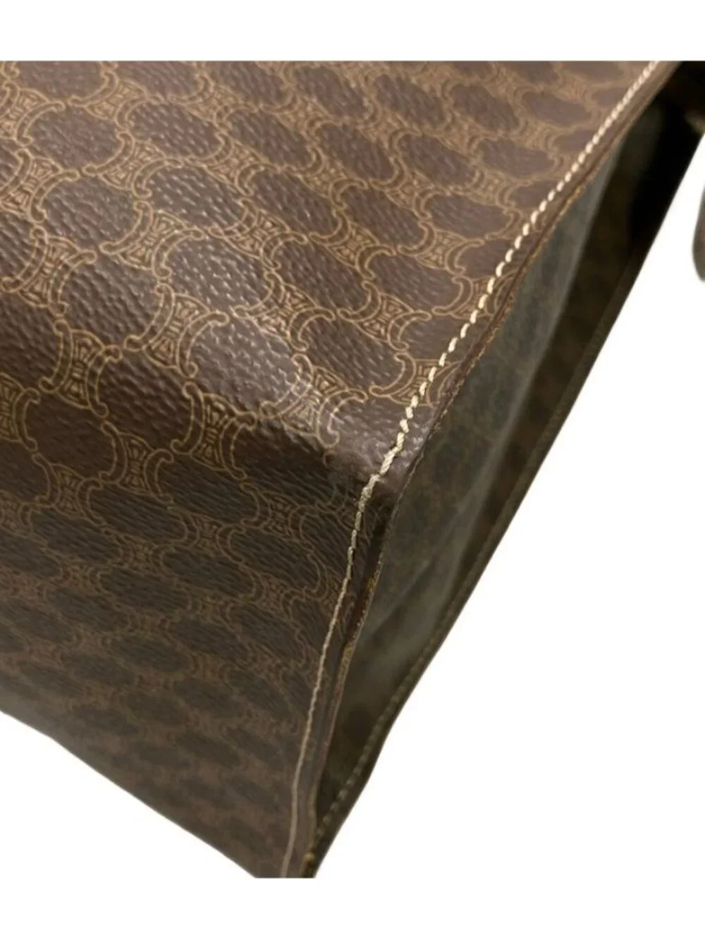 ★SOLD★ Celine Tote Macadam Brown - Picture 7 of 10
